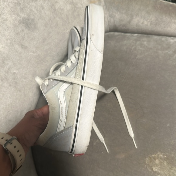 Vans grey and white sneakers 7women - Picture 2 of 4